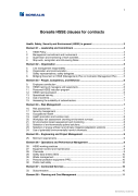 Borealis Group HSSE Clauses for Contracts