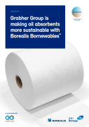 Grabher Group is making oil absorbents more sustainable with Borealis Bornewables™