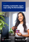 Case Study Creating sustainable yogurt cups using the Bornewables