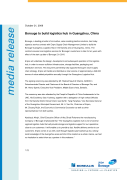 Borouge to build logistics hub in Guangzhou, China