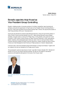 Borealis appoints Anja Krusel as Vice President Group Controlling 