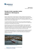 Borealis further upgrades cracker operations in Stenungsund, Sweden