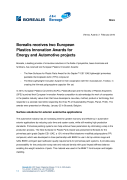 Borealis Receives Two European Plastics Innovation Awards
