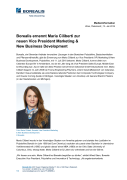 Borealis ernennt Maria Ciliberti zur neuen Vice President Marketing & New Business Development