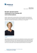 Borealis appoints Kerstin Artenberg as Vice President HR and Communications