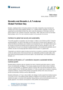 Borealis and Borealis L.A.T endorse Global Fertilizer Day