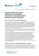 Borealis and Borouge announce global launch of new flagship brand Anteo™ enabled by Borstar® Bimodal Terpolymer Technology