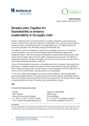Borealis joins Together for Sustainability to enhance sustainability in its supply chain