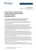 Frost & Sullivan zeichnet Borealis mit dem Product Leadership Award der Starkstromkabel-Materialbranche aus
