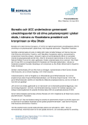 Borealis och UCC undertecknar gemensamt utvecklingsavtal för att driva polyetenprojekt i global skala, i närvaro av Kazakstans president och kronprinsen av Abu Dhabi