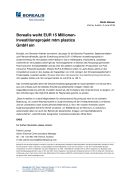 Borealis weiht EUR 15 Millionen-Investitionsprojekt mtm plastics GmbH ein
