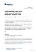 21 08 05 Borealis Appoints Thomas Reutter As Vice President Product Asset Management And Supply Chain_EN