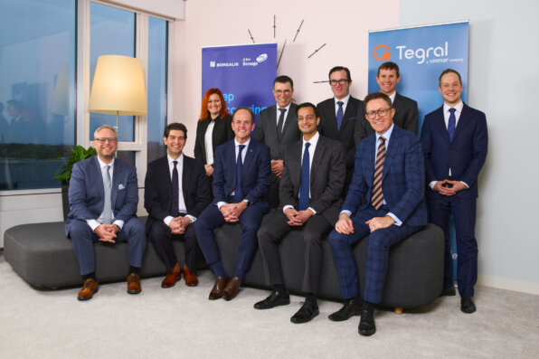 Photo: Representatives from Borealis and Tegral Materials/Vinmar Group celebrate the signing of a new distribution agreement, enhancing the availability of polyolefin solutions in Belgium, France, Germany, Luxembourg and the Netherlands.