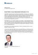 2024 09 24 Medieninformation Borealis Rudolf Wölfer ist neuer Standortleiter